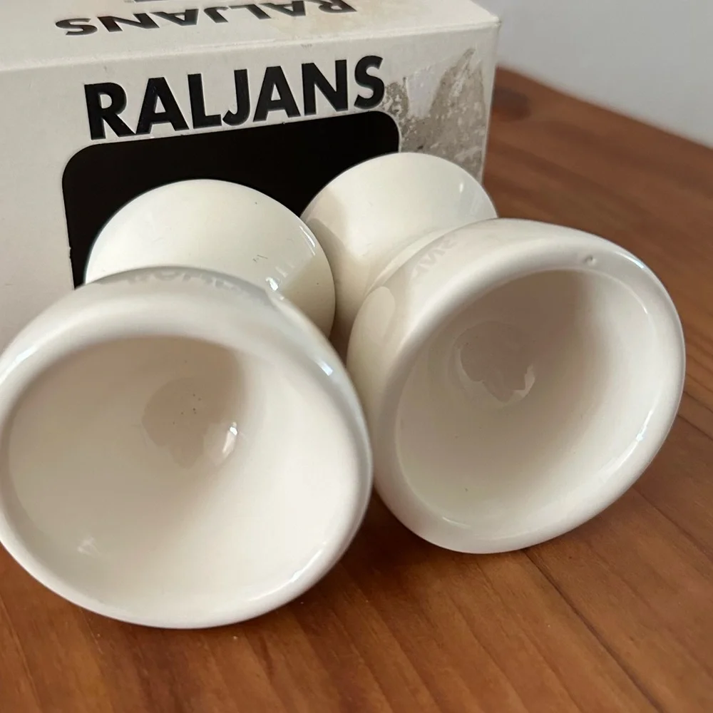 Vintage IKEA RALJANS Egg Cups Like New Egg Stands